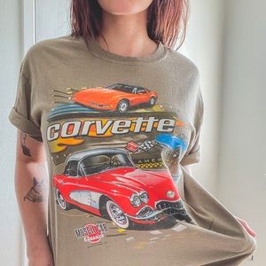 🖤Corvette Vintage Car Tee